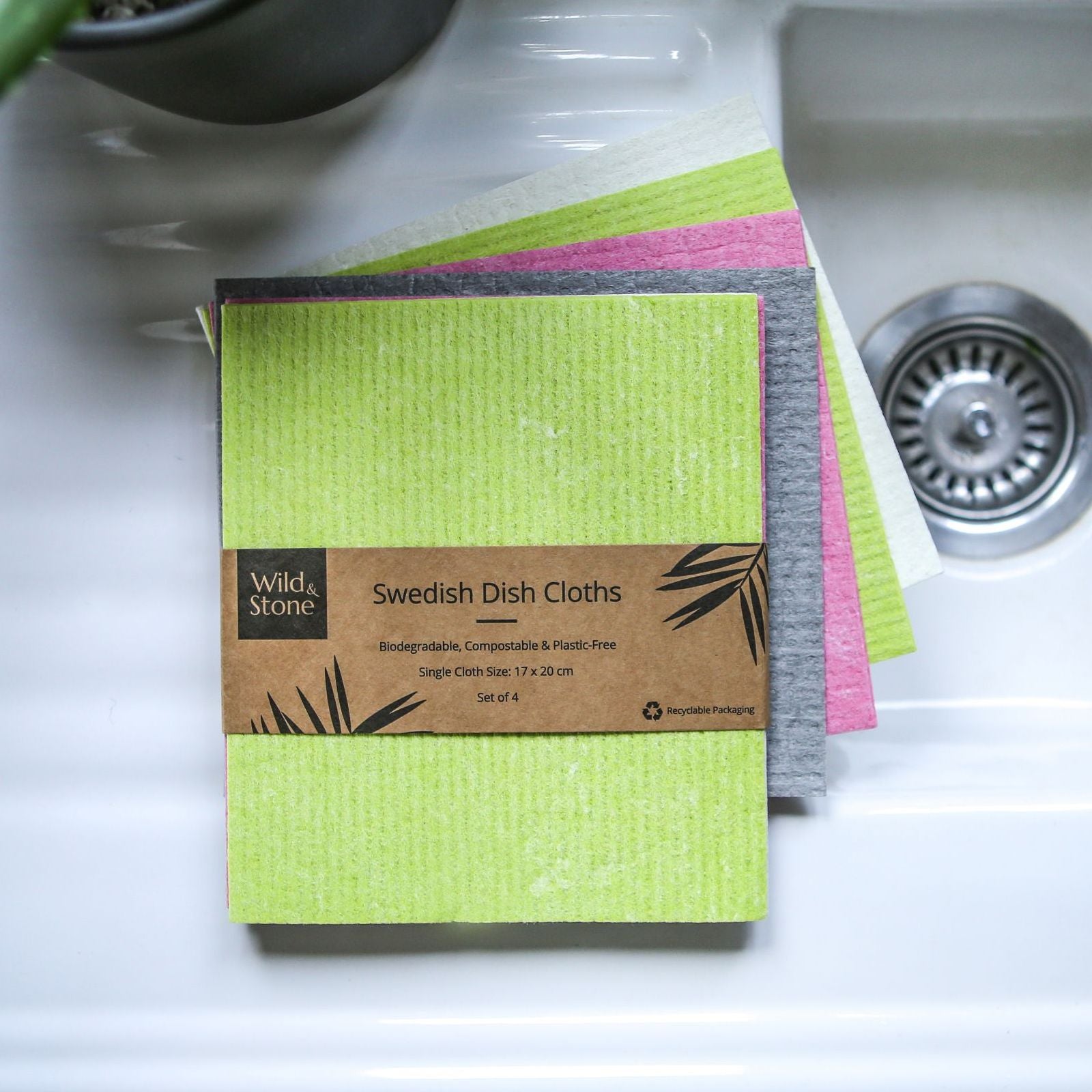 Esthetic Living Swedish Dishcloth & Tea Towel Bundle